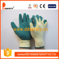 Green Latex Coating Work Glove Dkl324